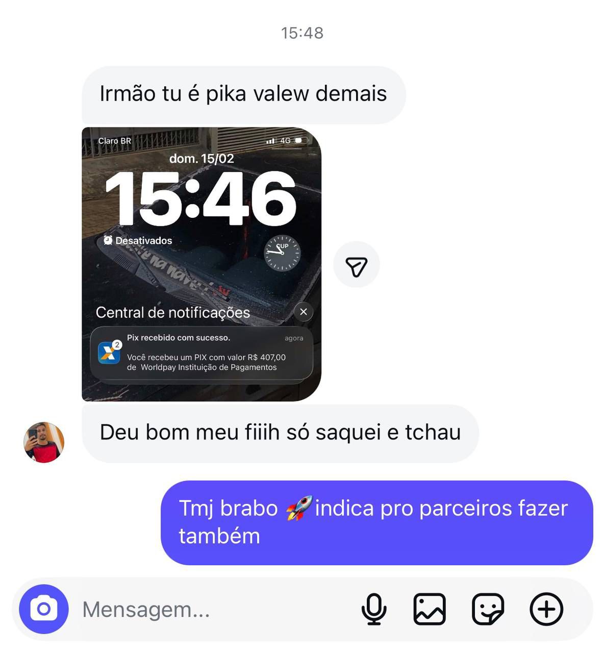 Prova de pagamento 4