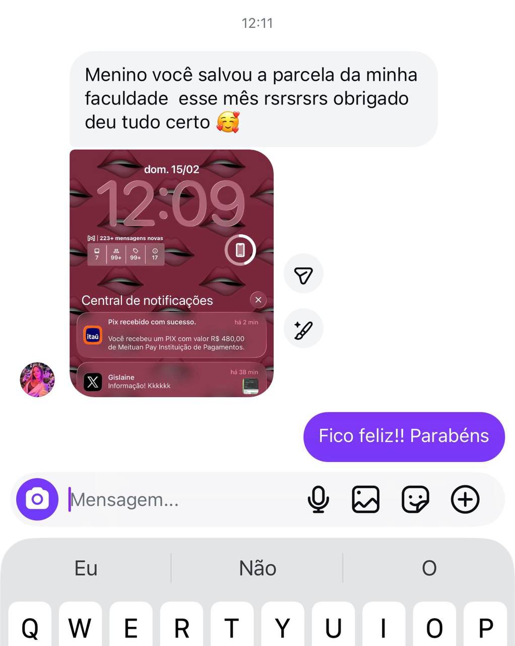 Prova de pagamento 5