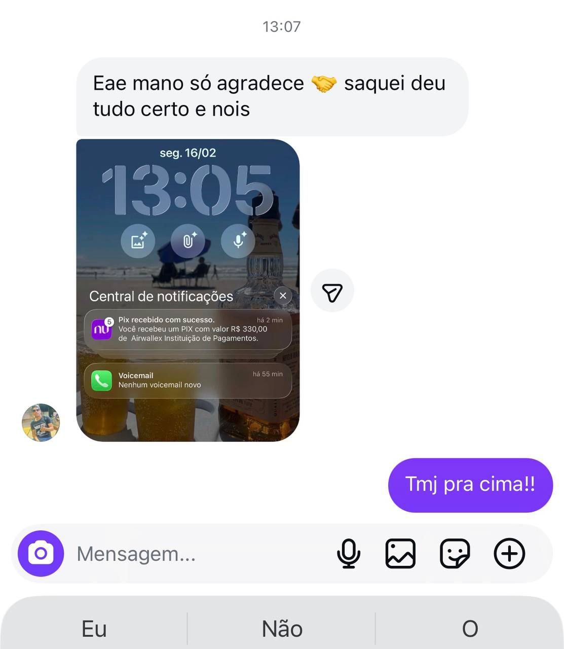 Prova de pagamento 7